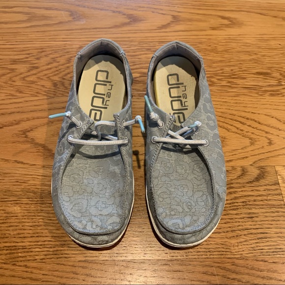 Hey Dude Wendy Shoes In Cat Eye Grey 